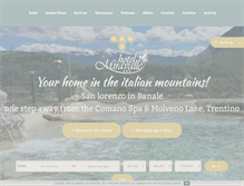 Tablet Screenshot of hotelmiravalle.info
